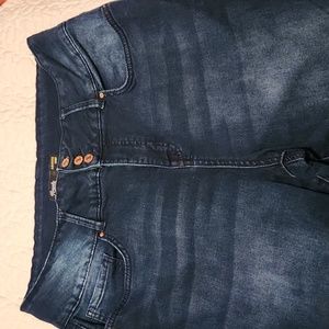 Royalty dark wash jeans size 16 super stretchy high waist like new